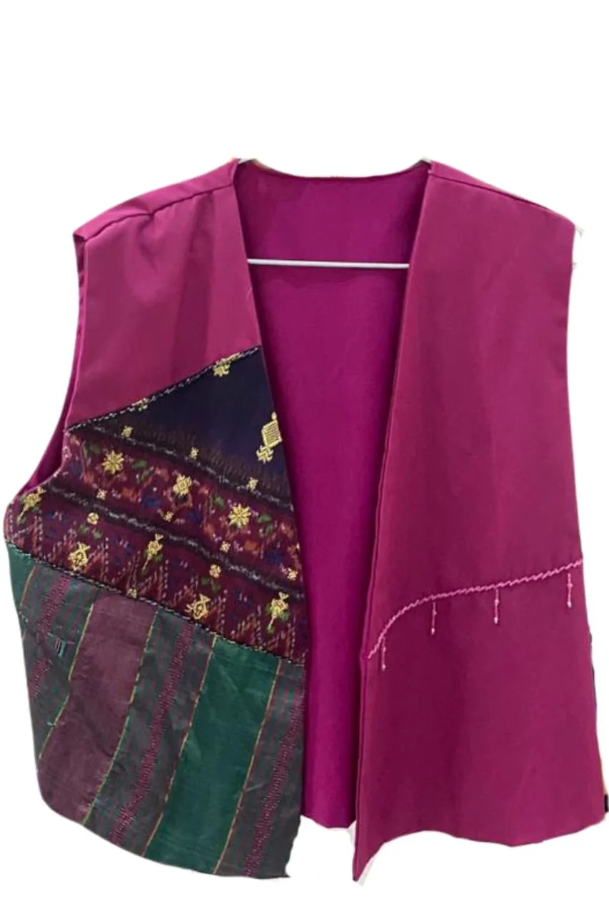 Vest Blongket Mix 2 Motif Warna